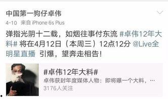 卓伟最新大料爆料,娱乐圈惊天大事件,真相即将揭晓! 第1张 卓伟最新大料爆料,娱乐圈惊天大事件,真相即将揭晓! 第1张